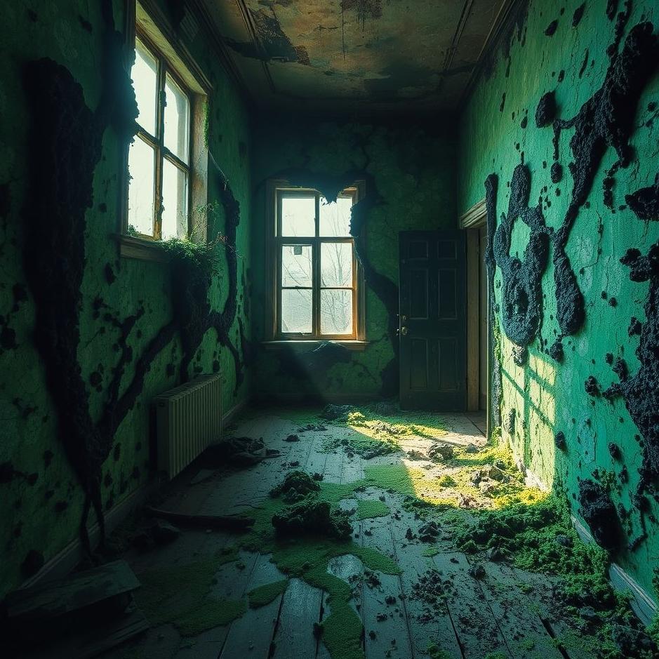 Dream : Mold in a house in a dream