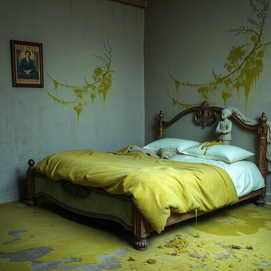 Dream : Moldy bed in a dream