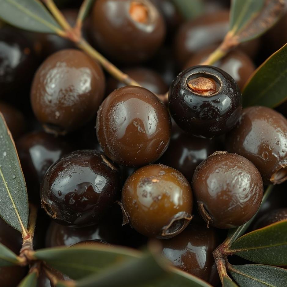 Dream : Moldy black olives in a dream