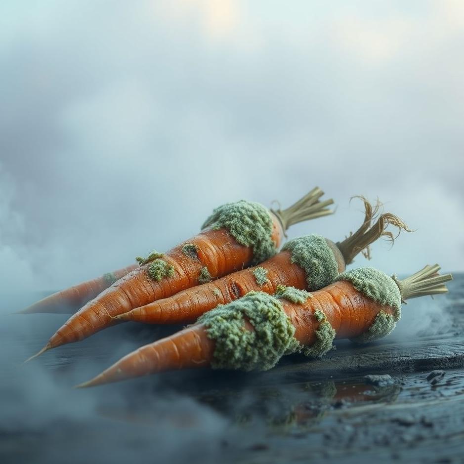 Dream : Moldy carrots in a dream
