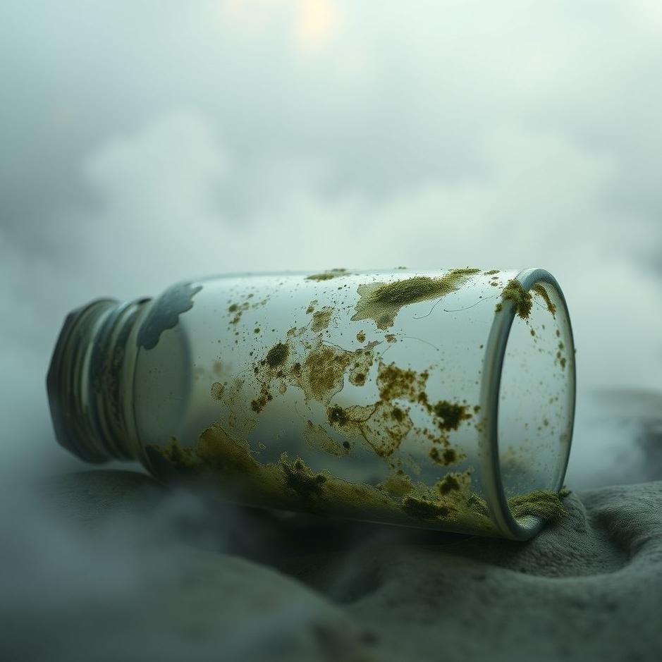 Dream : Moldy glass in a dream