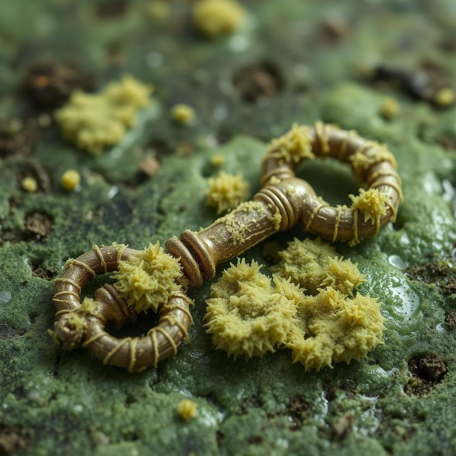 Dream : Moldy key in a dream