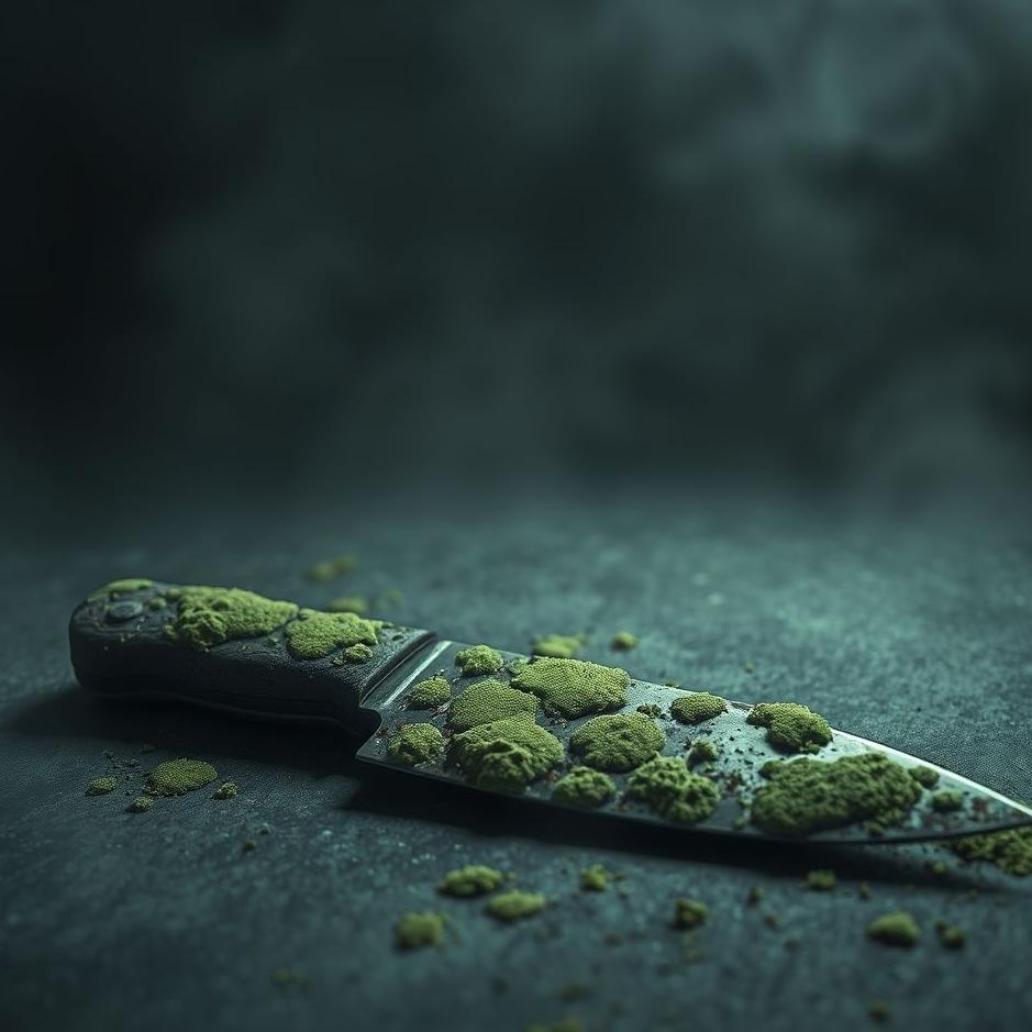 Dream : Moldy knife in a dream