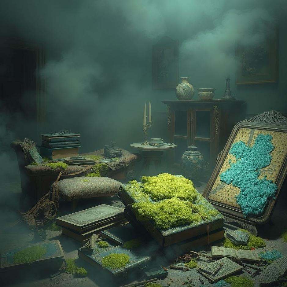 Dream : Moldy objects in a dream