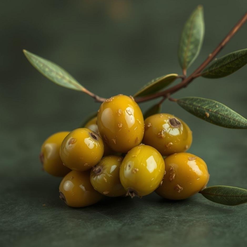 Dream : Moldy olives in a dream