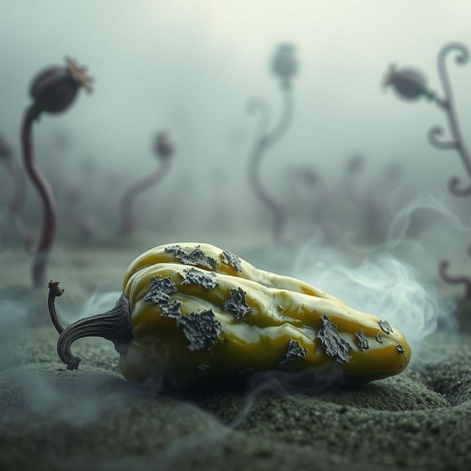 Dream : Moldy pepper in a dream