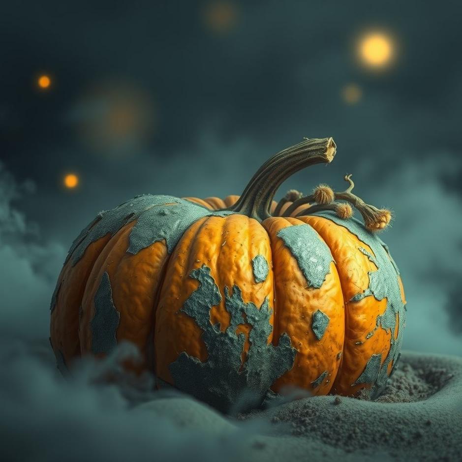 Dream : Moldy pumpkin in a dream