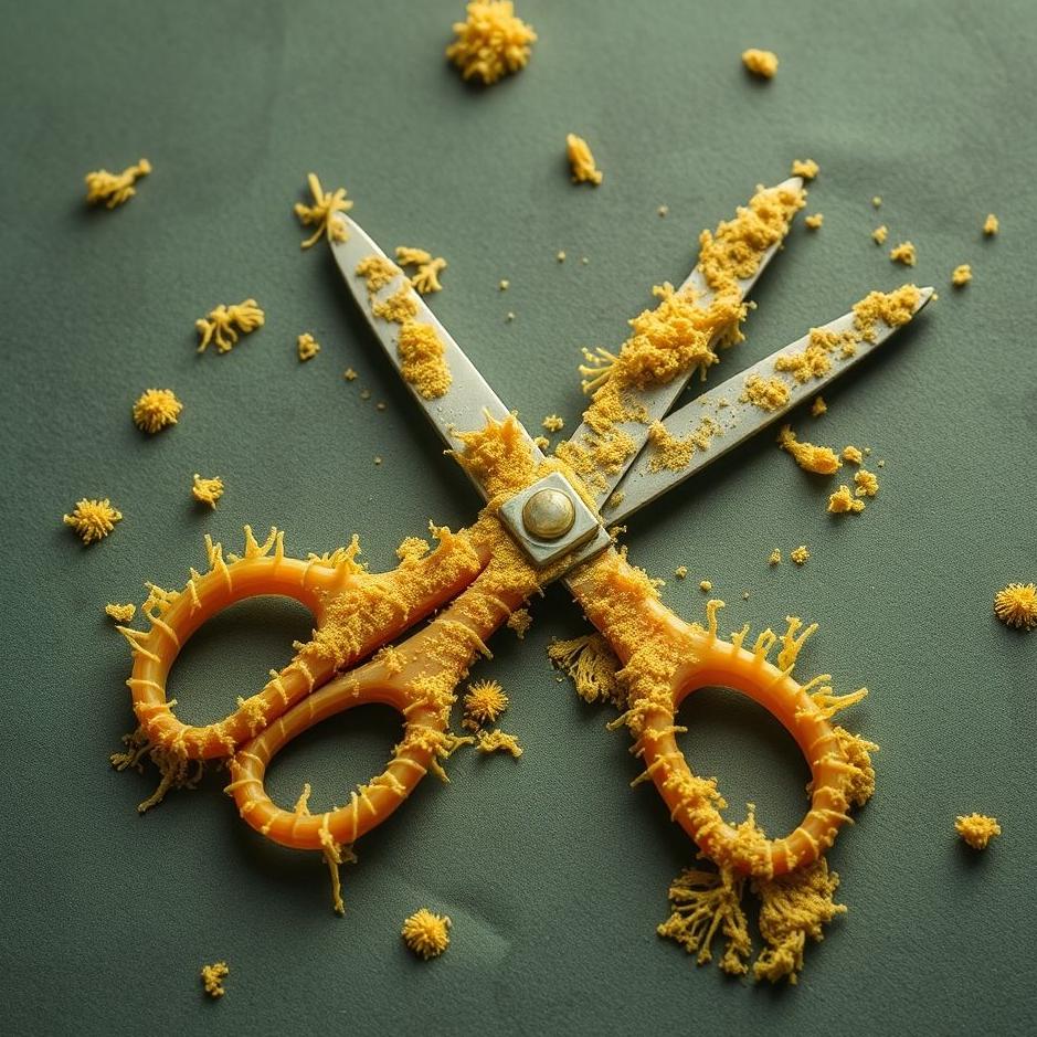 Dream : Moldy scissors in a dream