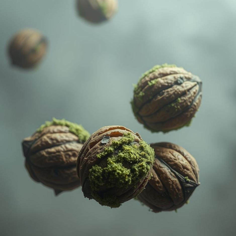 Dream : Moldy walnuts in a dream