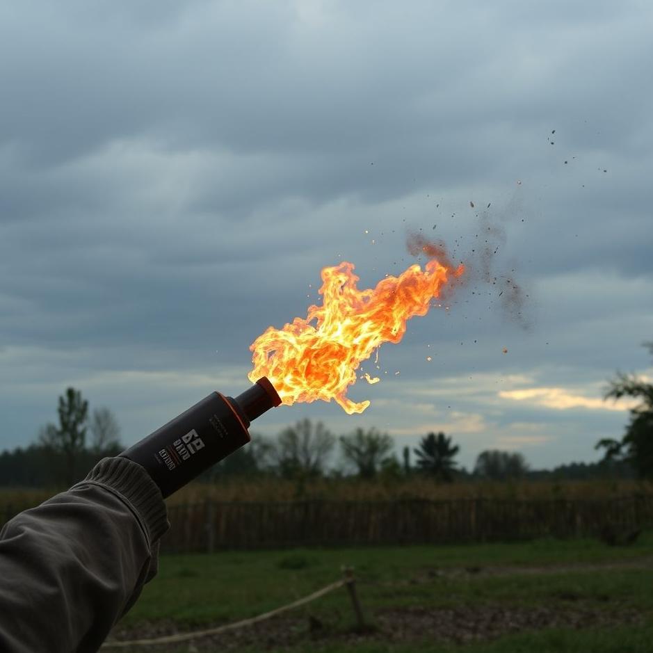 Dream : Molotov thrown in a dream