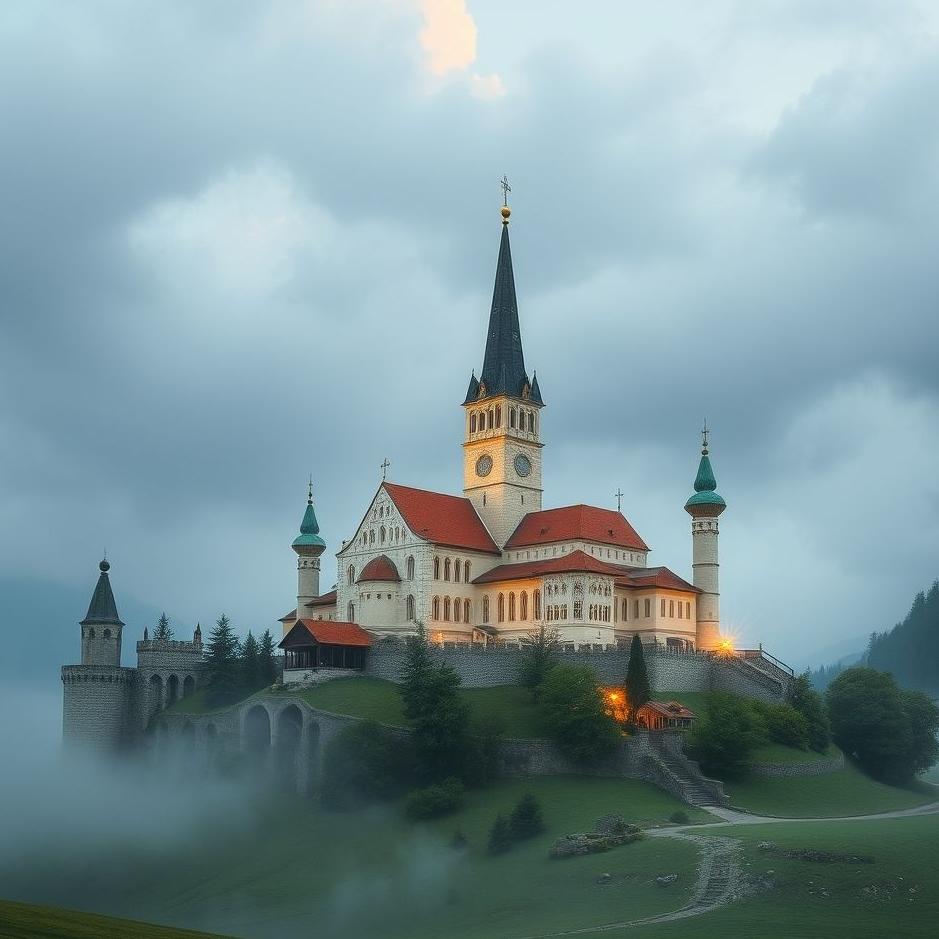 Dream : Monastery in a dream