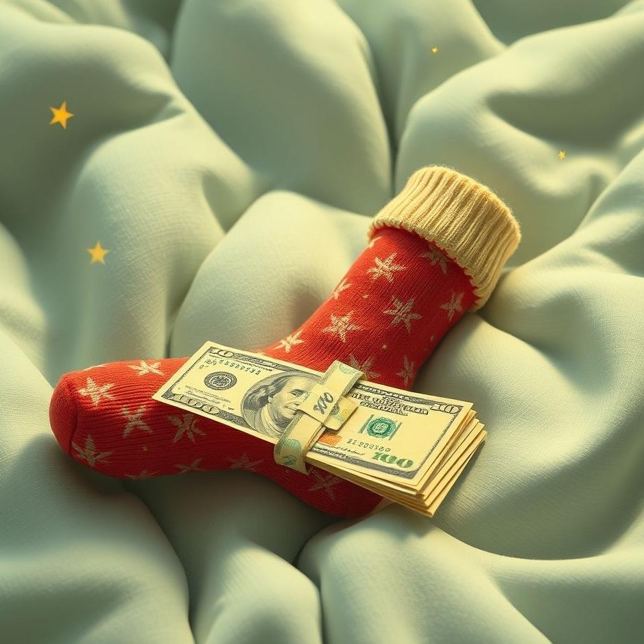 Dream : Money and socks in a dream