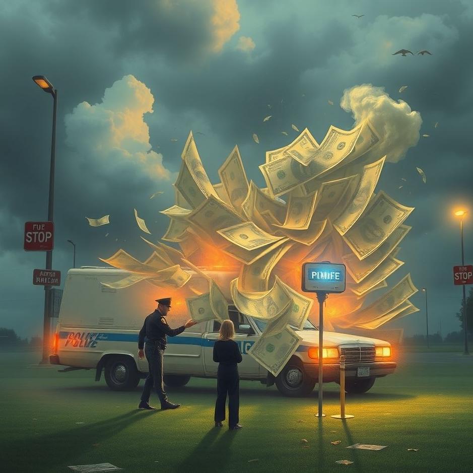 Dream : Money and the police in a dream