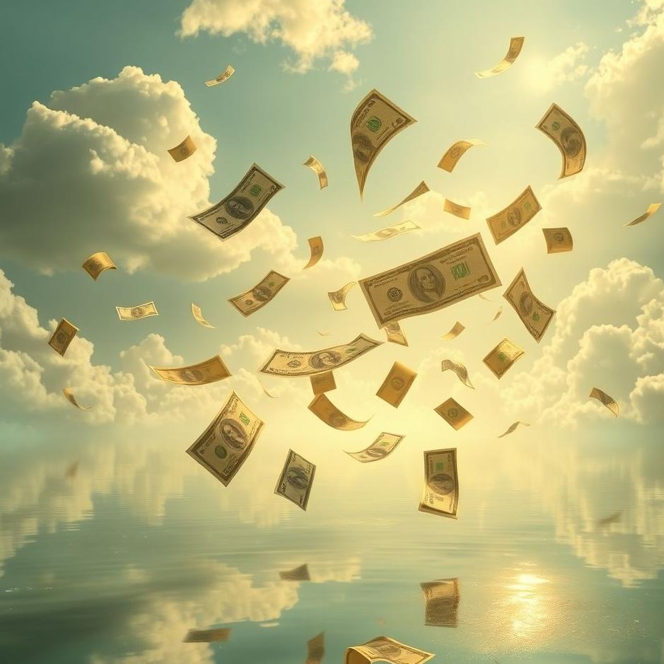 Dream : Money being thrown in a dream