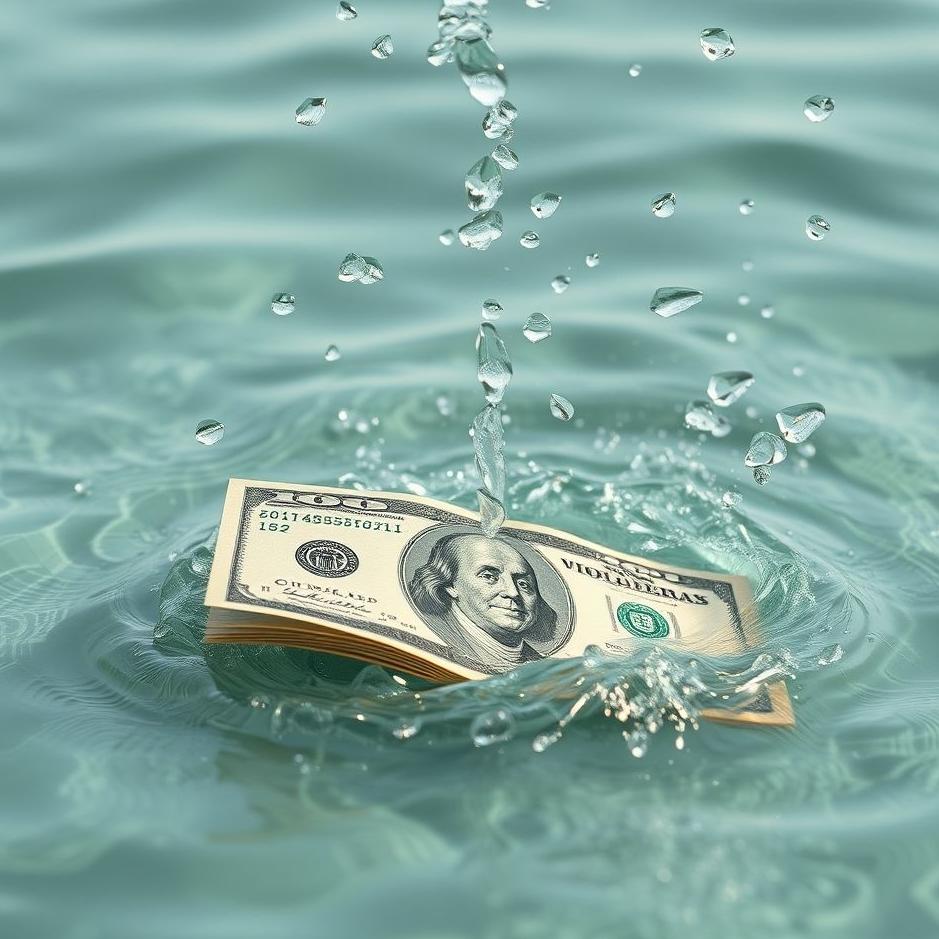 Dream : Money being washed in a dream