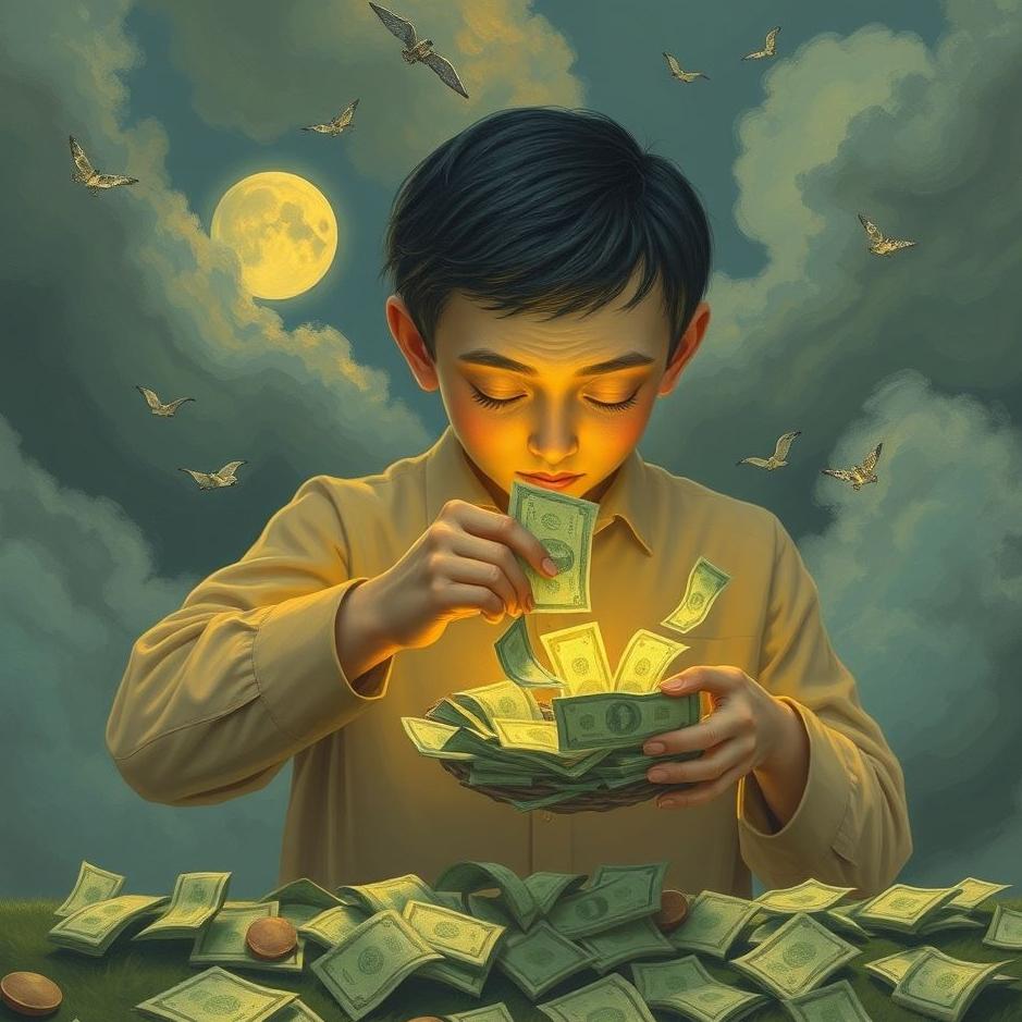 Dream : Money collecting in a dream