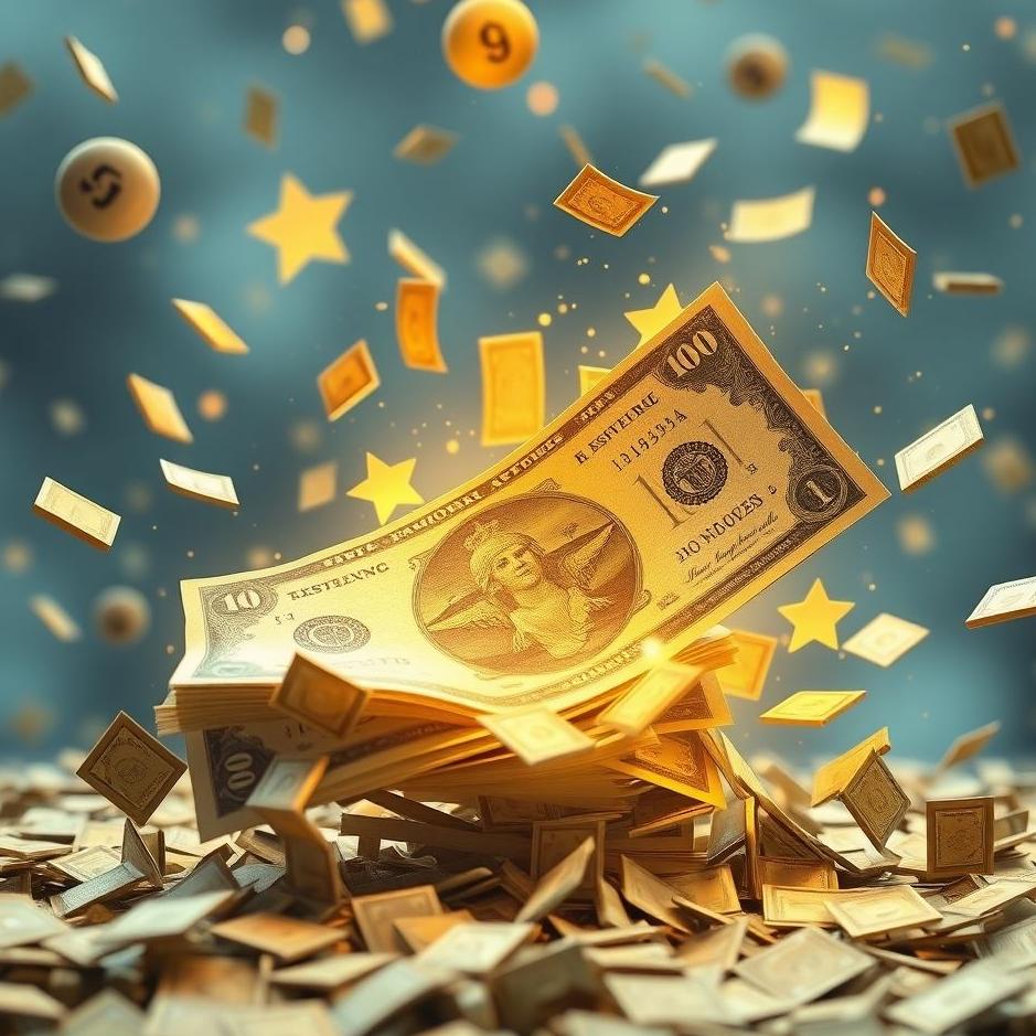 Dream : Money coming out of the national lottery in a dream