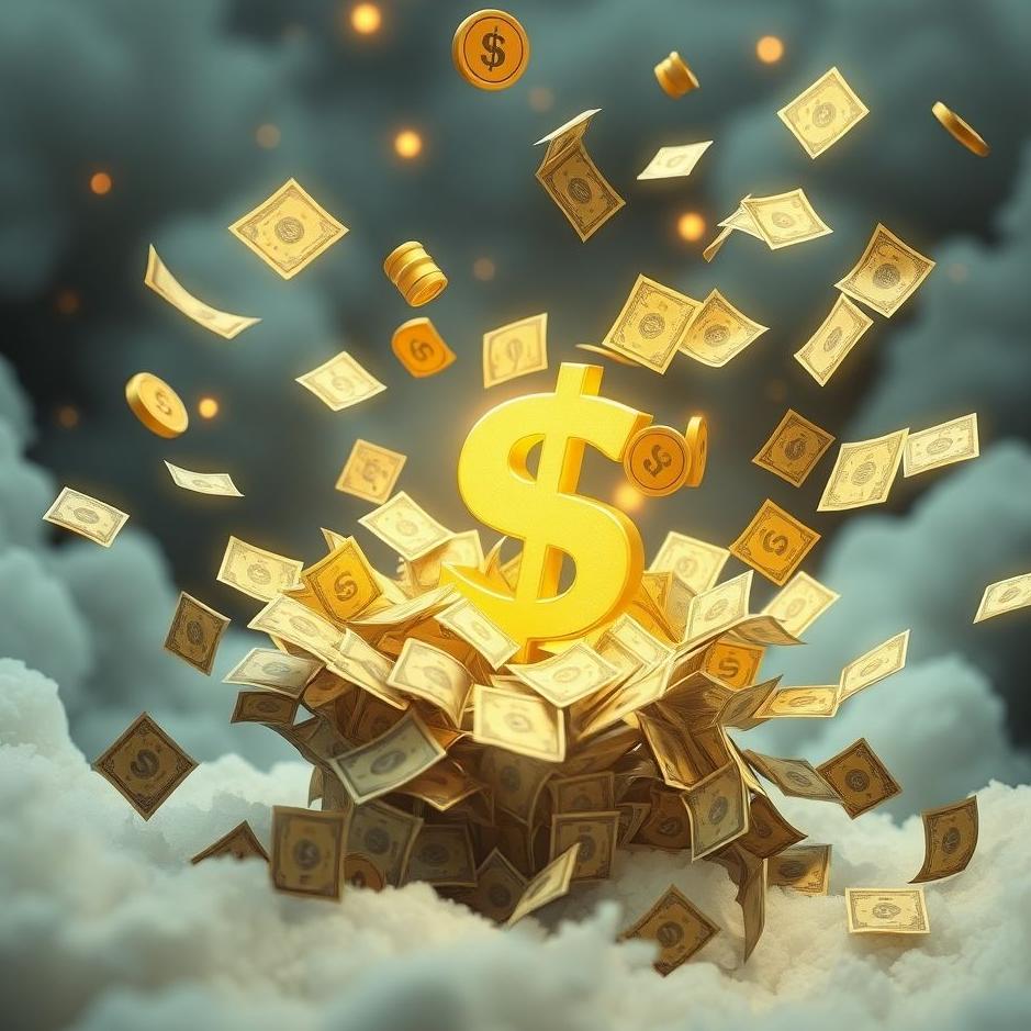 Dream : Money coming out of the numerical lottery in a dream