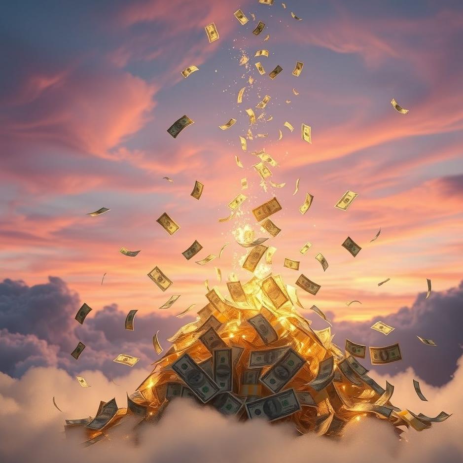 Dream : Money coming out to yourself in a dream