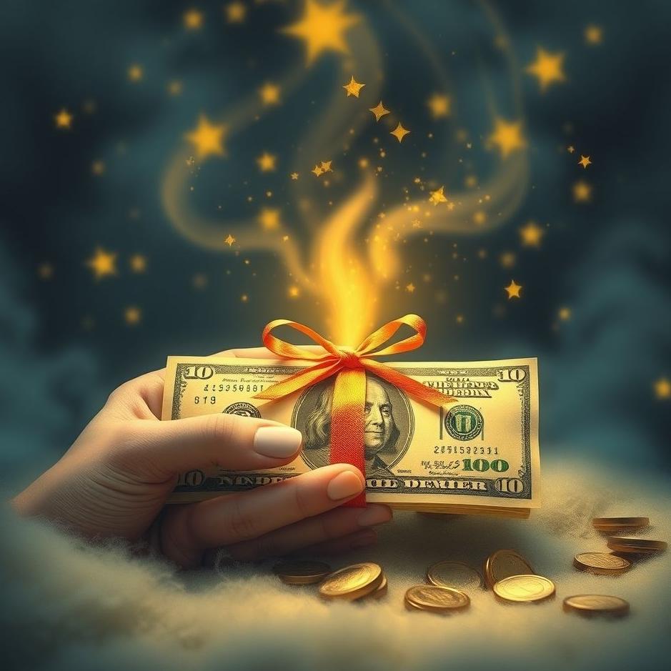 Dream : Money given as a gift in a dream