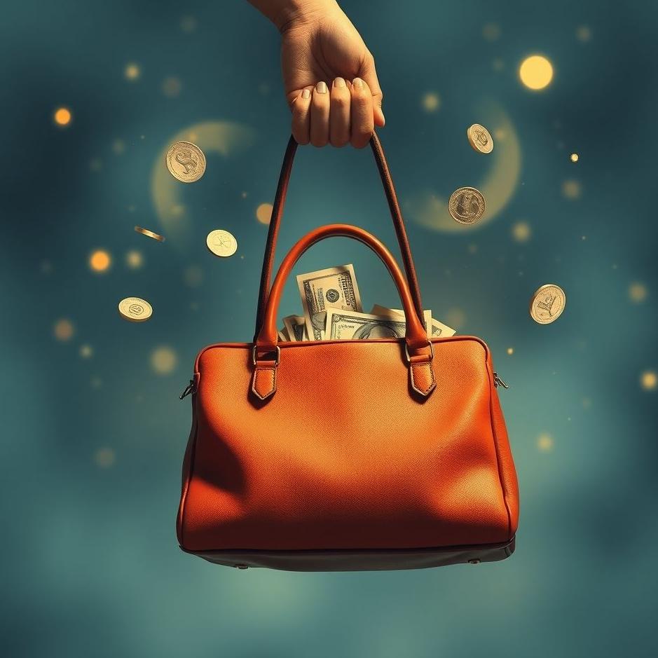 Dream : Money in a handbag in a dream