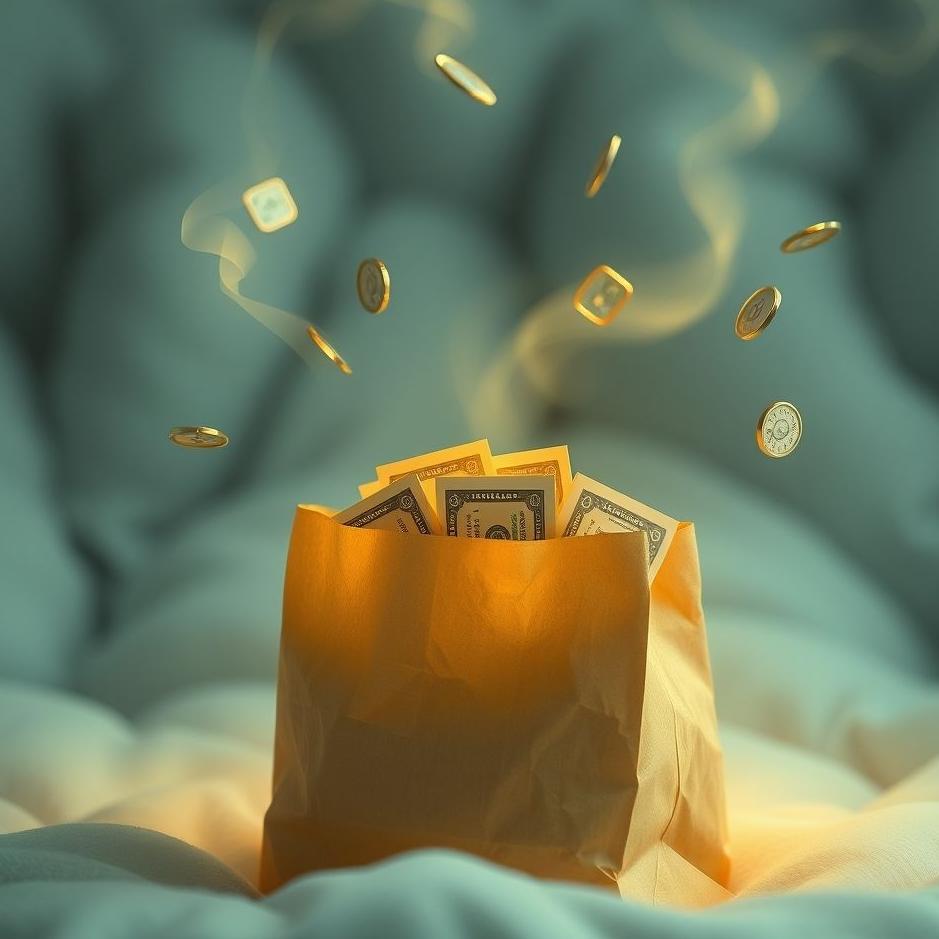 Dream : Money in a paper bag in a dream