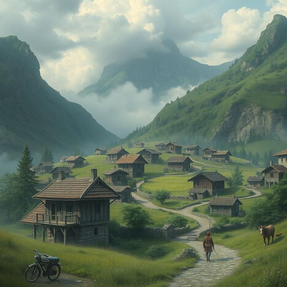 Dream : Money in a village in a dream