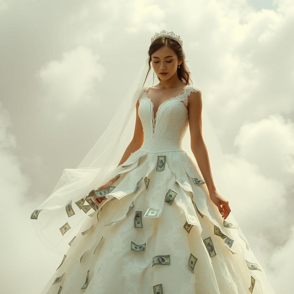 Dream : Money in a wedding dress in a dream