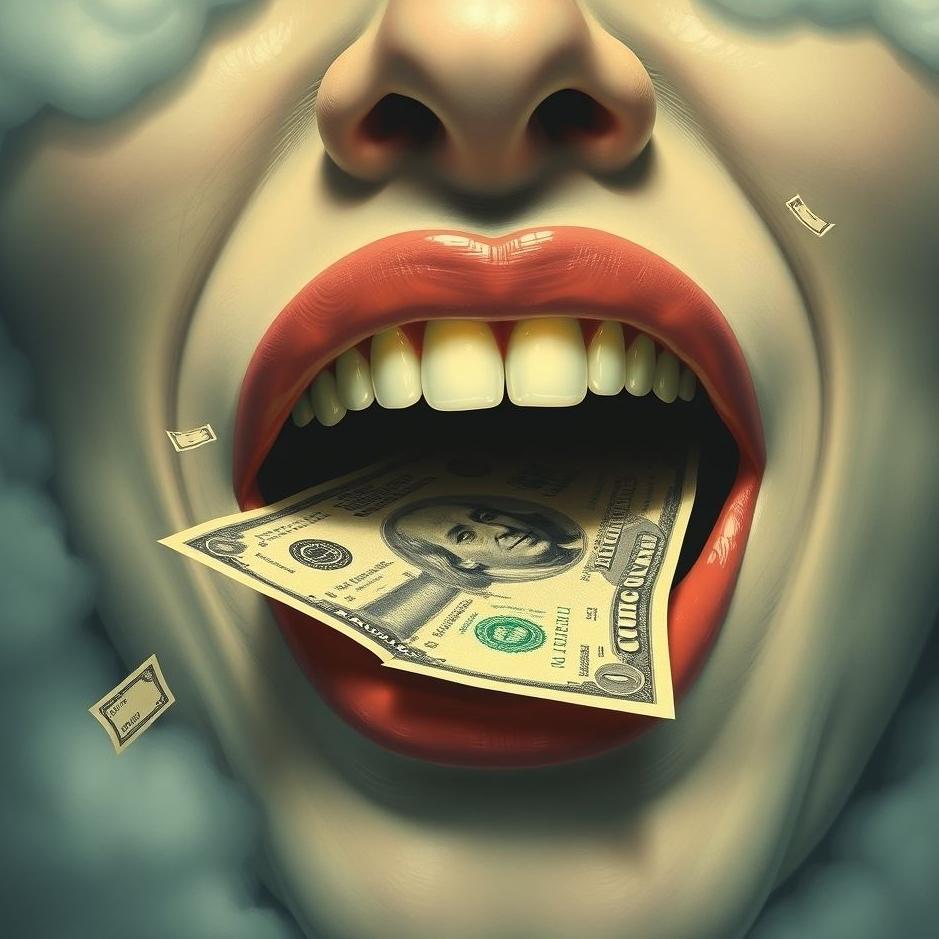 Dream : Money in the mouth of the dream