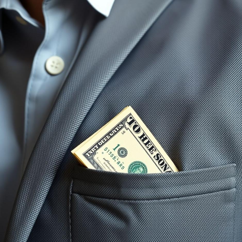 Dream : Money in your husband's pocket in a dream