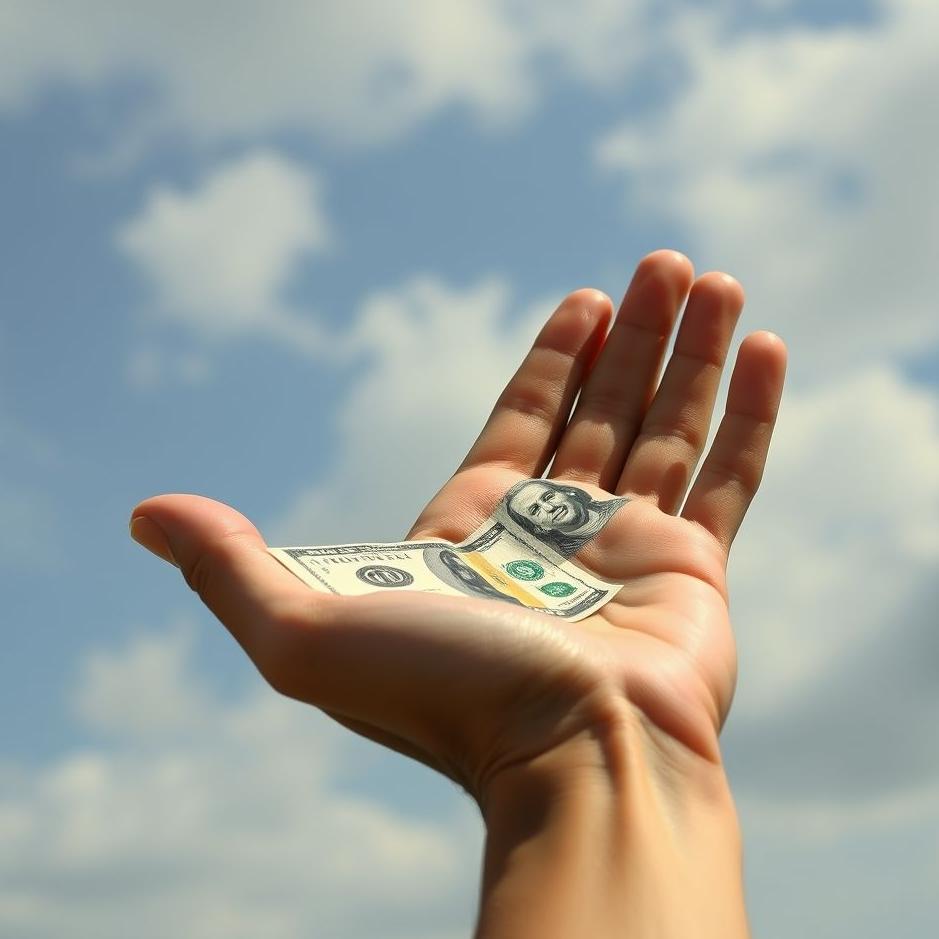 Dream : Money in your own hand in a dream
