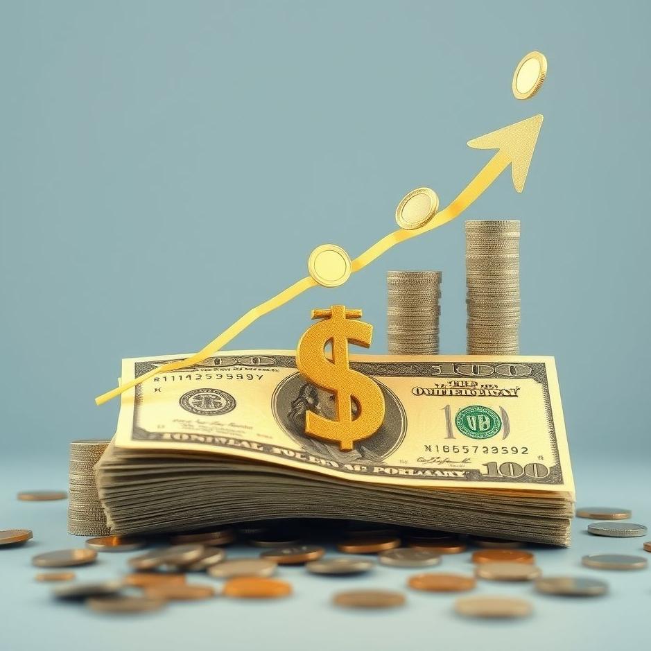 Dream : Money increasing as you count it in a dream