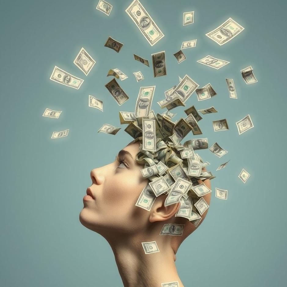Dream : Money pouring out of your head 