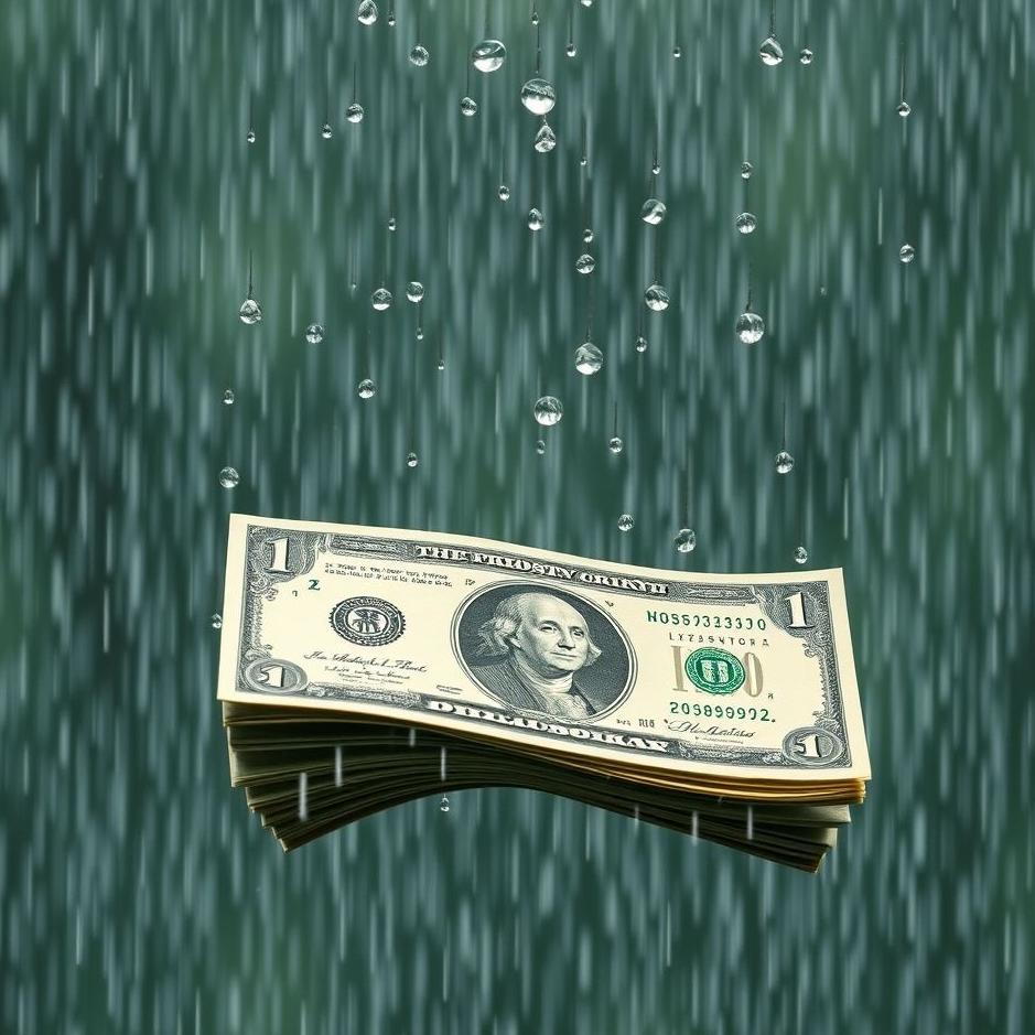 Dream : Money raining in a dream