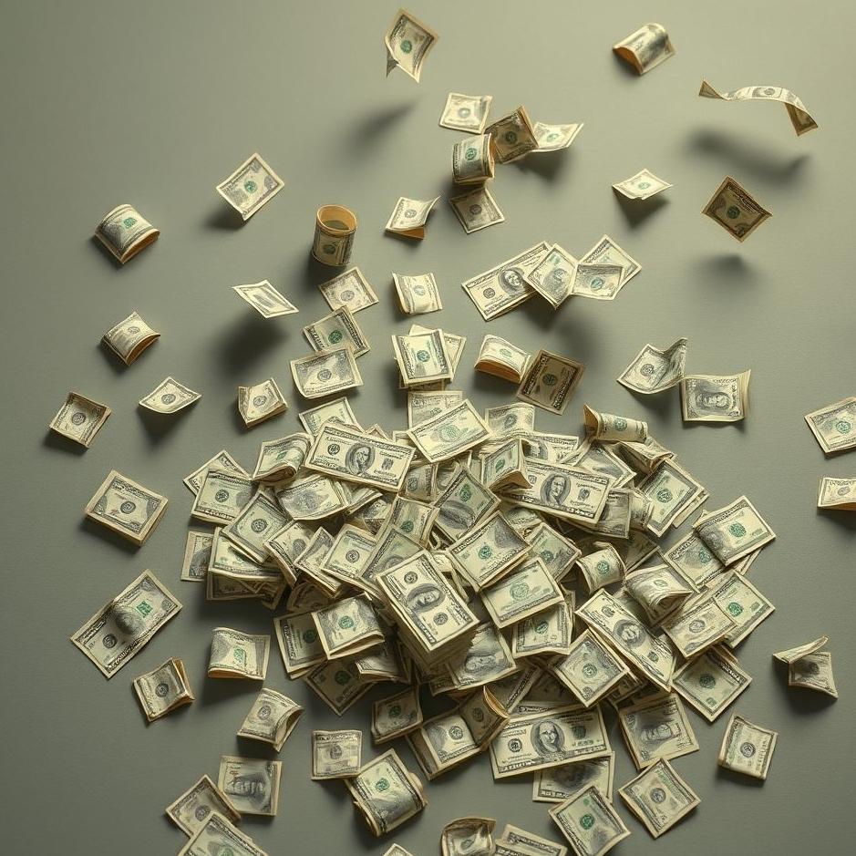 Dream : Money scattered in a dream