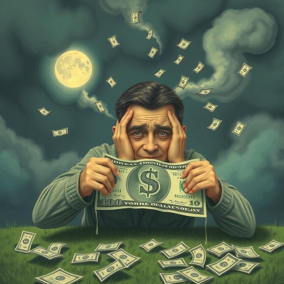 Dream : Money trouble in a dream