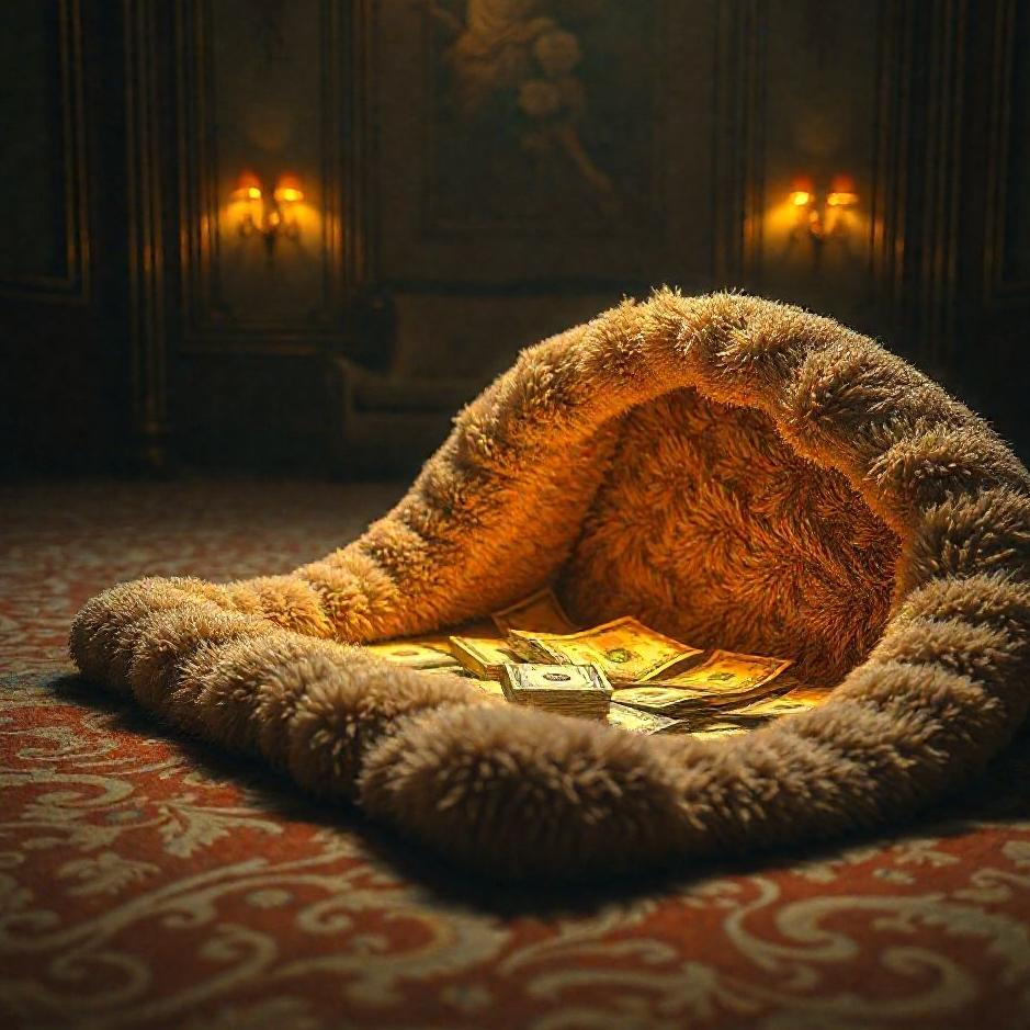 Dream : Money under a carpet in a dream