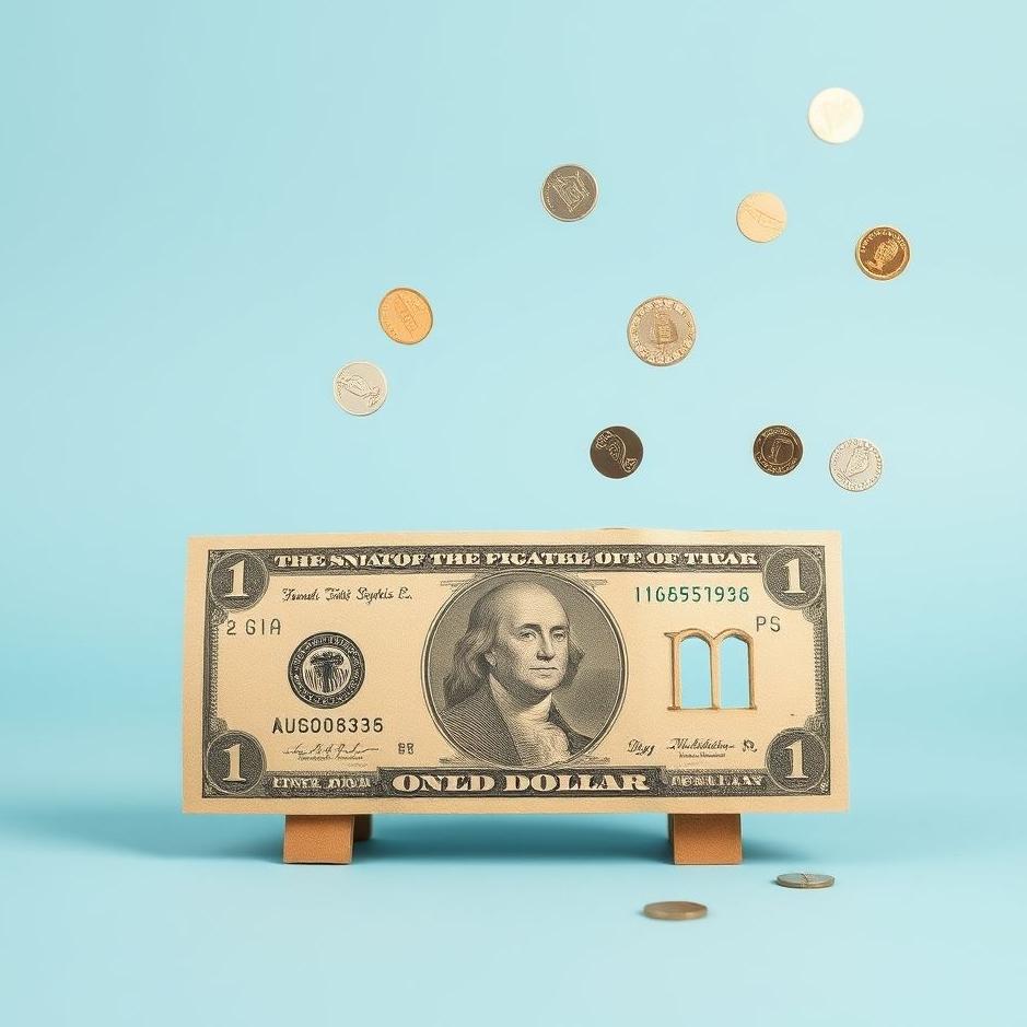 Dream : Money with cardboard in a dream