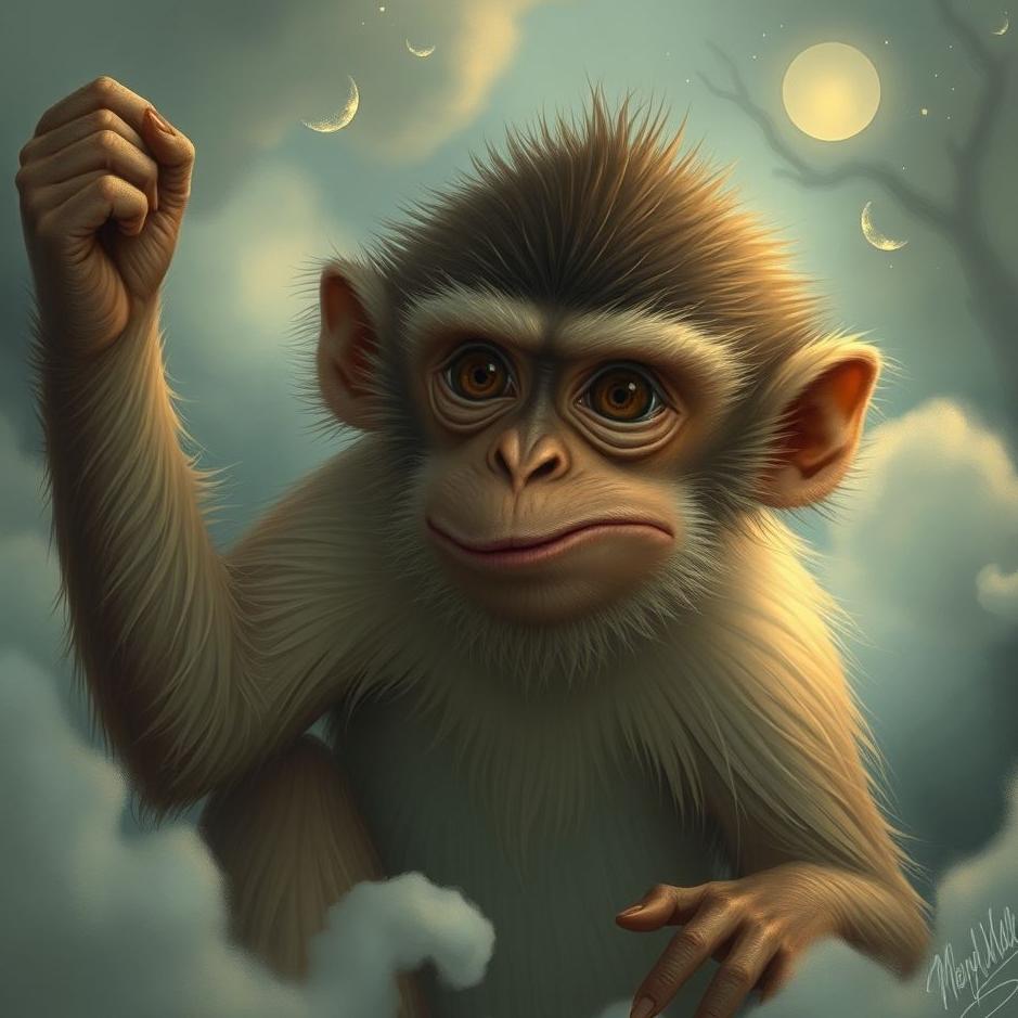 Dream : Monkey as a human in a dream