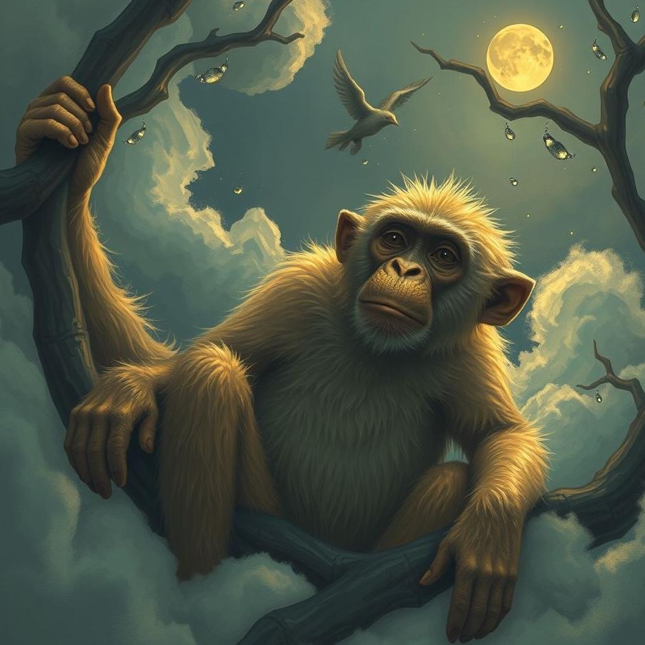 Dream : Monkey man in a dream