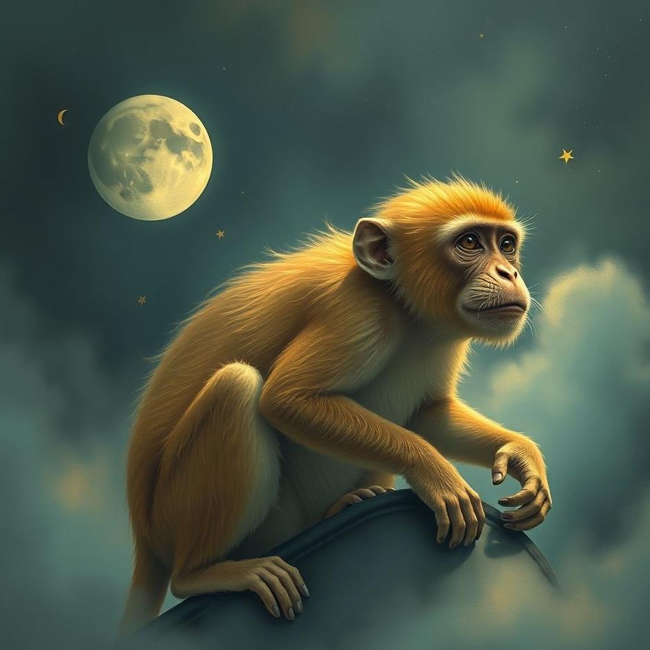 Dream : Monkey on your shoulder in a dream