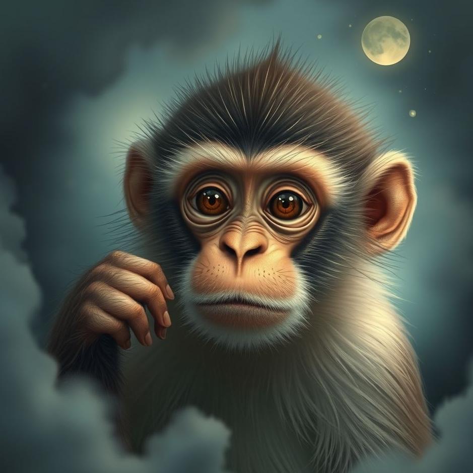 Dream : Monkey that looks like a human in a dream