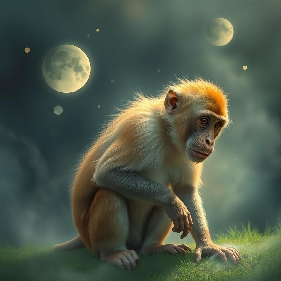 Dream : Monkey urinating in a dream