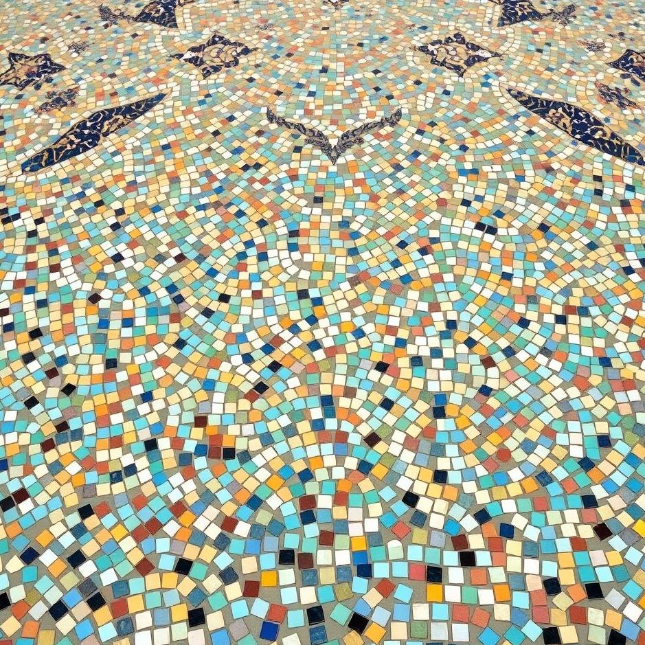 Dream : Mosaic floor in a dream