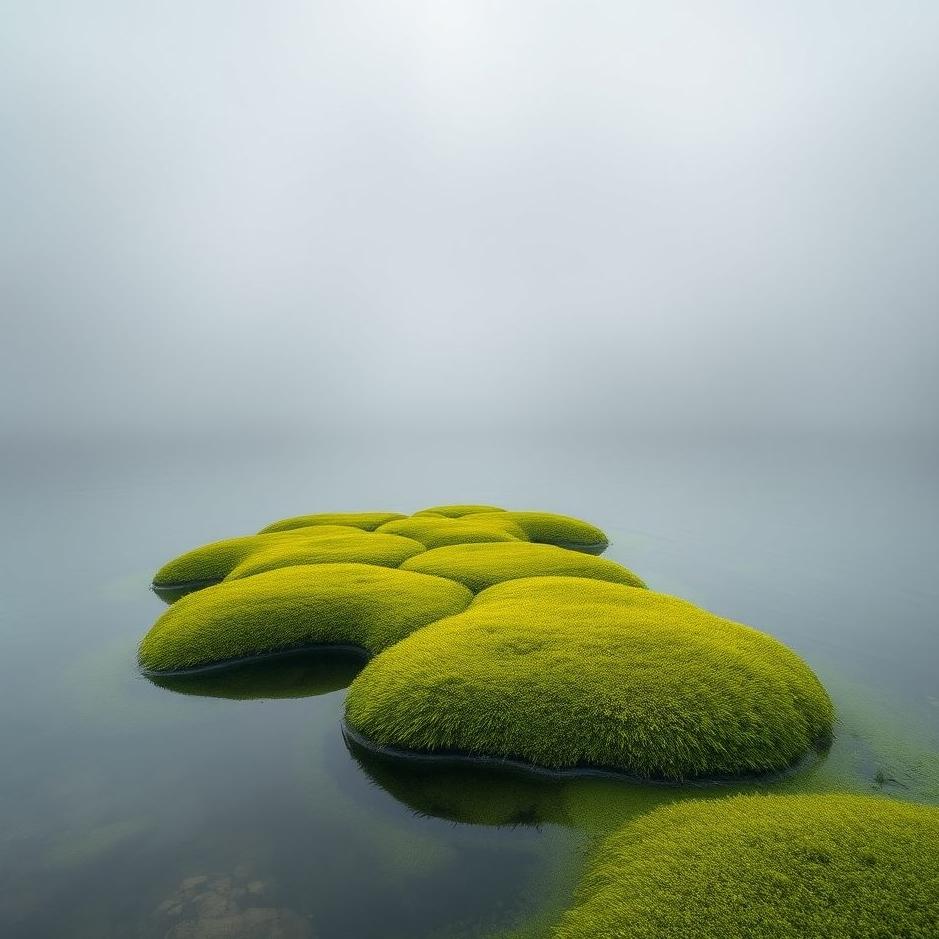 Dream : Moss in a lake in a dream