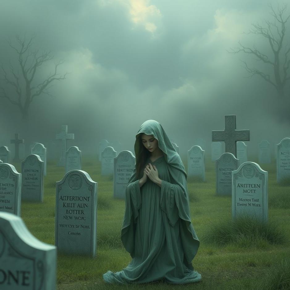 Dream : Mother in a cemetery in a dream