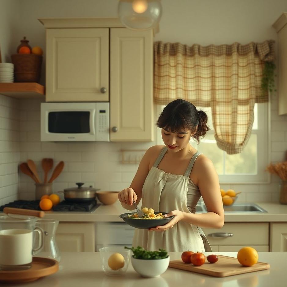 Dream : Mother in the kitchen in a dream