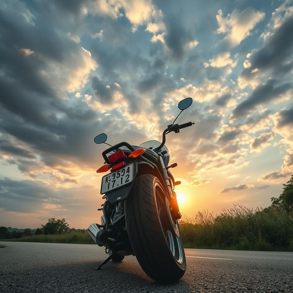 Dream : Motorcycle tire in a dream