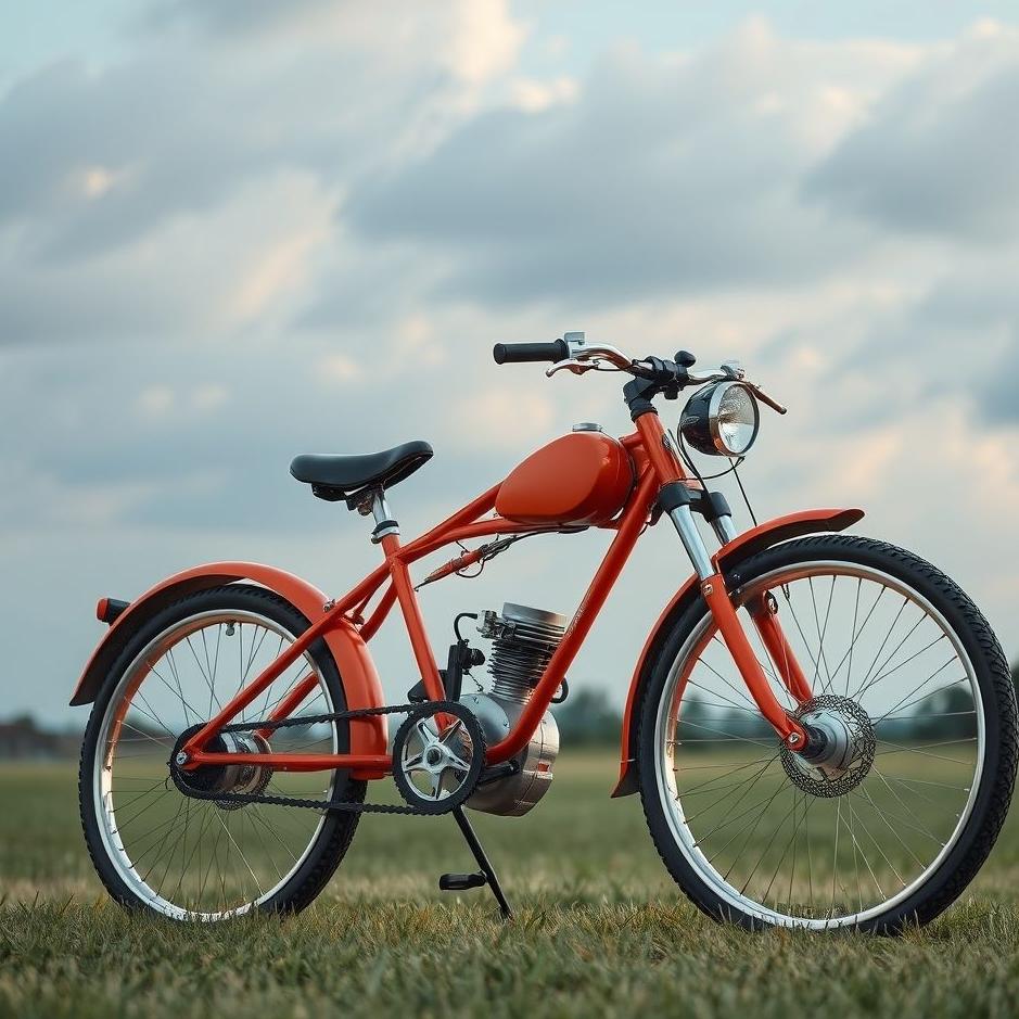 Dream : Motorized bicycle in a dream