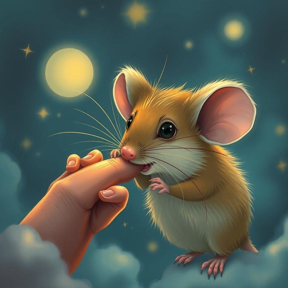 Dream : Mouse bite your finger in a dream